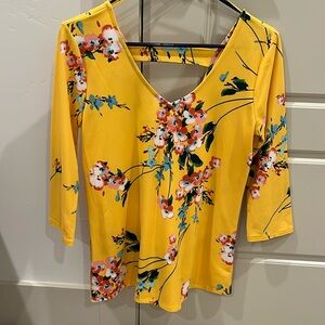 Nine Britton 3/4 sleeve top